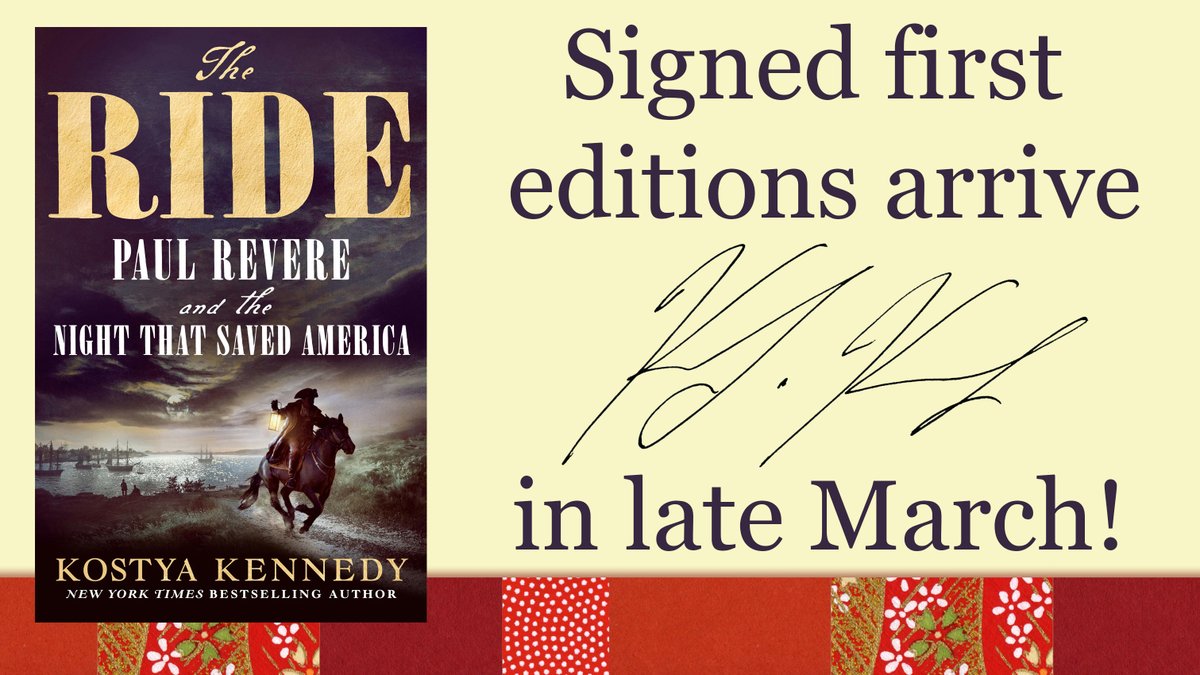 Alabama Booksmith (@albooksmith) on Twitter photo Next week is pub date for THE RIDE by <a href="/KostyaKennedy/">Kostya Kennedy</a> ... have you reserved your signed first edition?
Available here: alabamabooksmith.com/signed-copies/… Next week is pub date for THE RIDE by <a href="/KostyaKennedy/">Kostya Kennedy</a> ... have you reserved your signed first edition?
Available here: alabamabooksmith.com/signed-copies/…