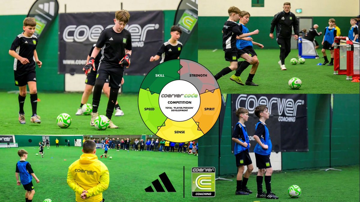 We believe that the success of any team system, tactic or formation ultimately depends on the quality of the individual player skills and the effectiveness of their small group play

#thecoerverway