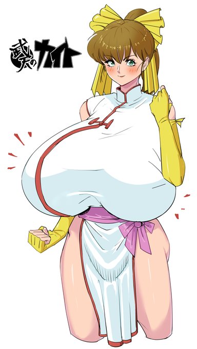 爆乳女性格闘家 