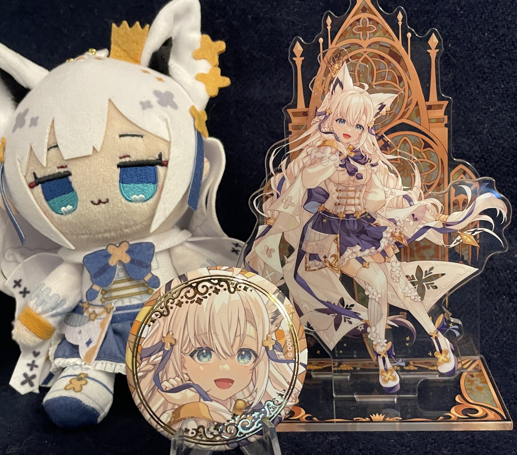 白上フブキ ホロライブ 誕生日記念グッズ2024 ぬいぐるみ b