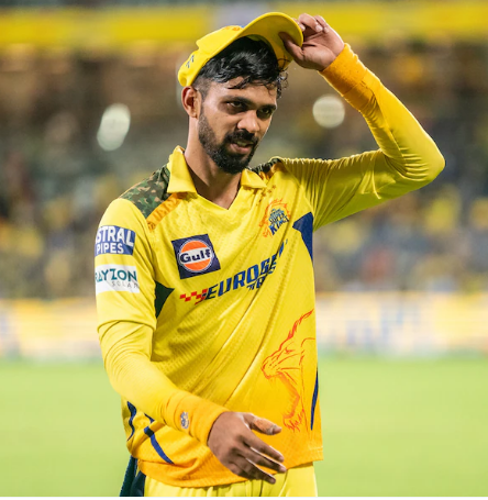 nayan_soulverse's tweet photo. "The elegance of Ruturaj Gaikwad is unmatched. Plays like a seasoned pro, leads like a champion. CSK’s future is in safe hands! 💛🏏 #CSKFUTURE https://t.co/Cg6oTfm2sk