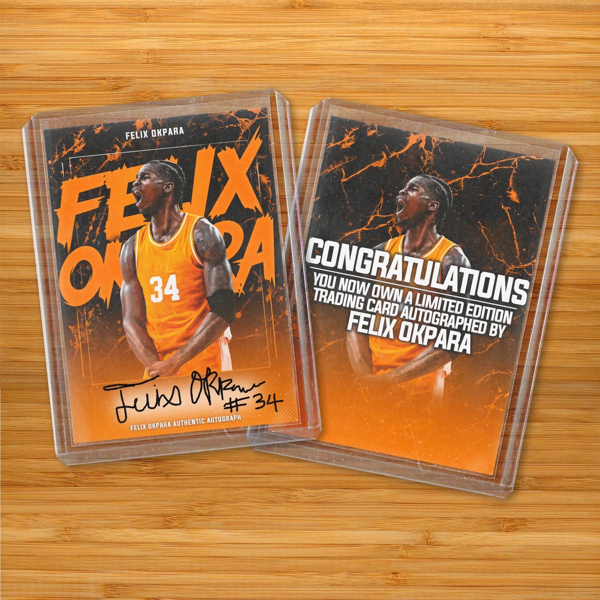 ROCKY TOP! Your support this season has been unreal! I’m excited to announce I have released trading cards.

I will be personally signing ALL cards ordered this month! #GBO 🍊
Link in bio! #GBO 🍊