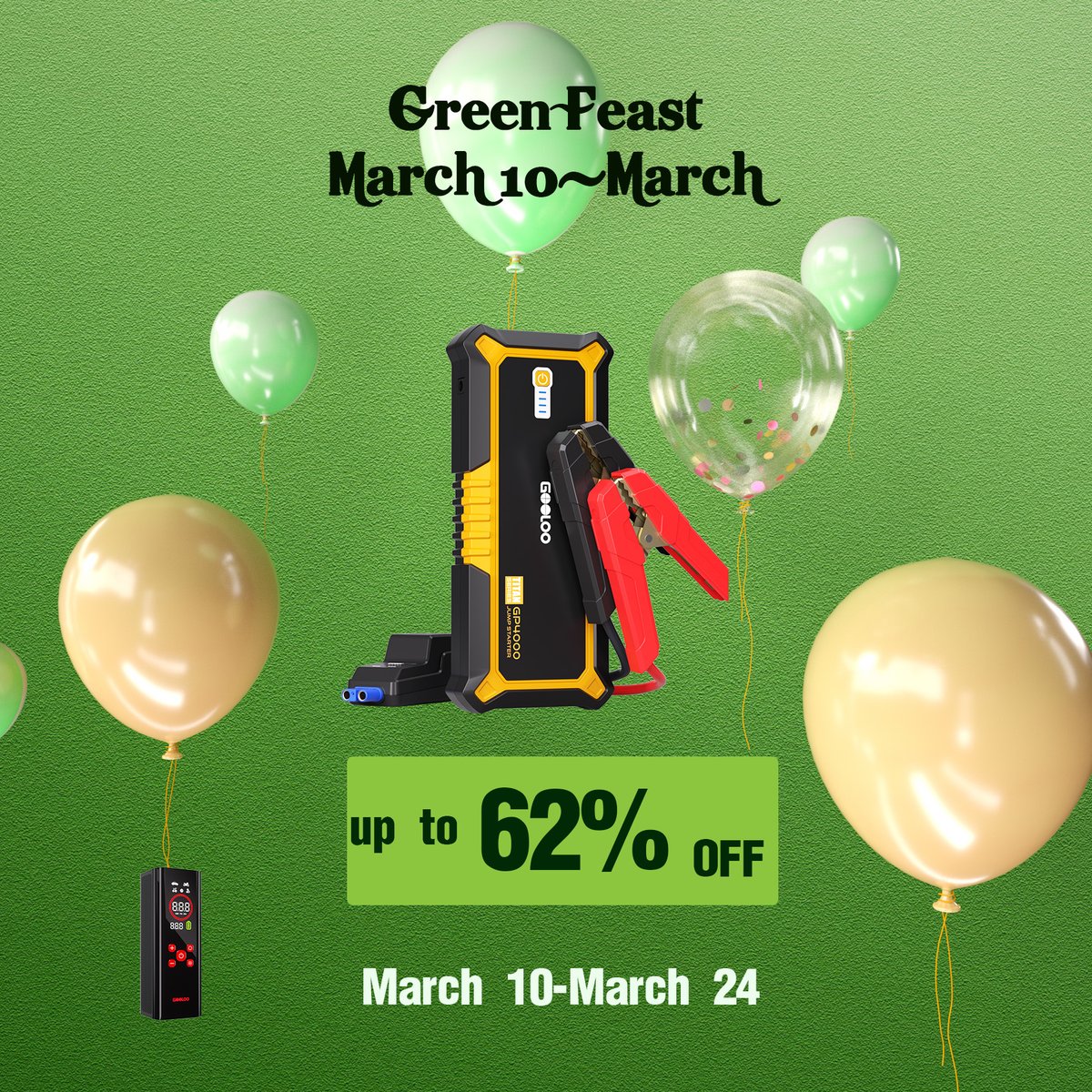 Gooloo_US's tweet photo. What about this？🤔
jumpstarter？tire inflator？Flashlight？

Click here to learn about giveaway：
https://t.co/Pwqiuc9O96
#game #car #jumpstarter #giveaway #Free #gift https://t.co/ZZgVOcLijj