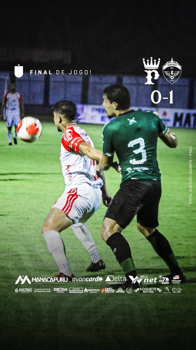 Final de jogo no Gilbertão!

Princesa 0x1 Manaus

O próximo jogo do Tubarão do Norte é o playoff do segundo turno em busca de vaga na semifinal.

#AvanteTubarão