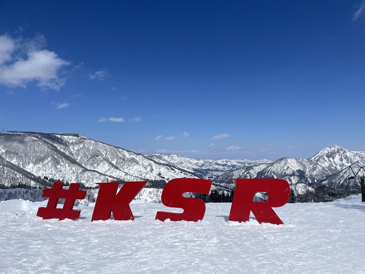 初神立天気良くて最高良すぎ‼️
#KSR