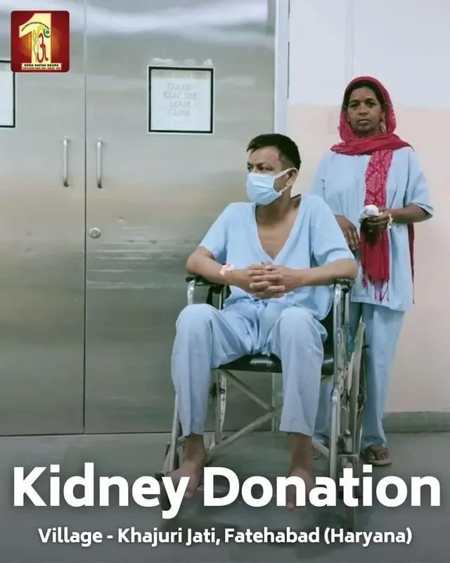 msgian_p's tweet photo. Through the divine inspiration of Saint Dr  MSG  this Dera Sacha Sauda has revolutionized the landscape of kidney donation by creating a remarkable movement of voluntary donors who step forward to give the gift of lif.
#OrganDonation https://t.co/tISnghf755