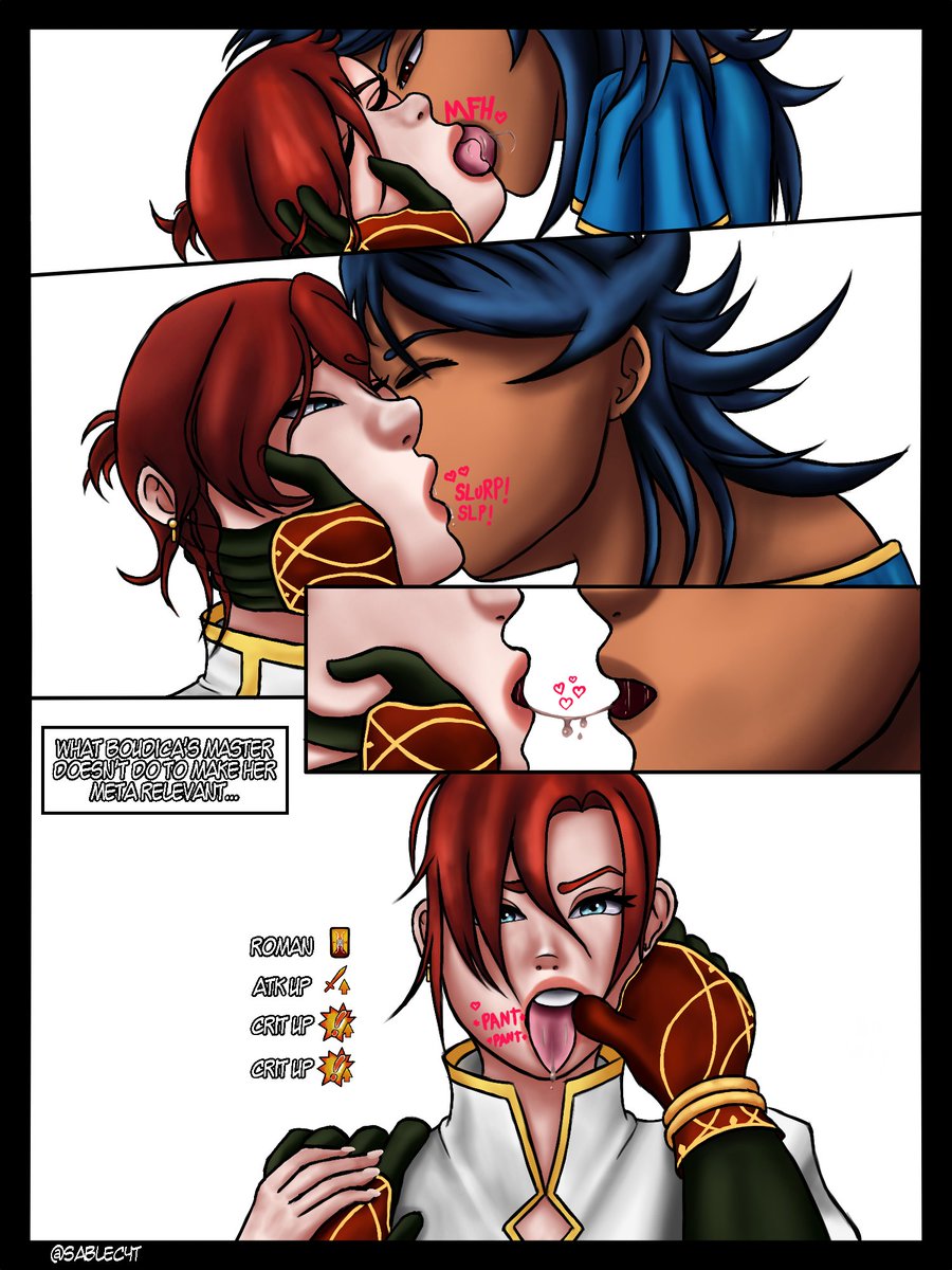 SABLEC4T's tweet photo. Boudica may not be meta, but she sure knows how to keep her Master entertained. 🔥😏 

#FGO #NSFW #Commission #ComissionsOpen https://t.co/Ro0vUyLJ8Q