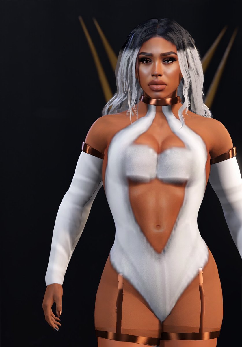 HadriaHeart's tweet image. After being gone for 3 years #Dreya return is imminent #Wwe2k22 #WWE2K25 #2K25 #Caw #2K22
