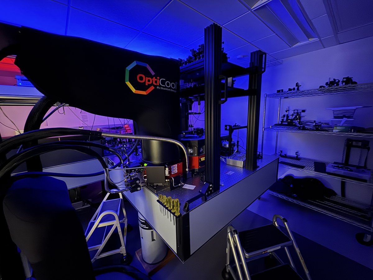 Six years ago our group was the first to test the OptiCool by <a href="/qdusa/">Quantum Design USA</a> and it thrives in our lab to this day, with endless customizations added. We're always so pleased to work with our rep Rick Hapanowicz and other great members of the QD team. Thanks Quantum Design!