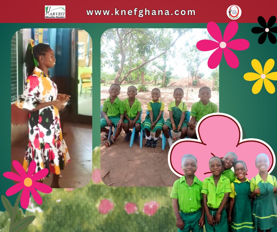 KnefGhana's tweet photo. Our students were all smiles as they met their new teachers - Ms. Felicia and Ms. Vincentia! Harvest Education Complex School, Offuman Ghana welcomes new teachers 😊 #ghana #knekghana #harvesteducationcomplex https://t.co/cSg7IasGke