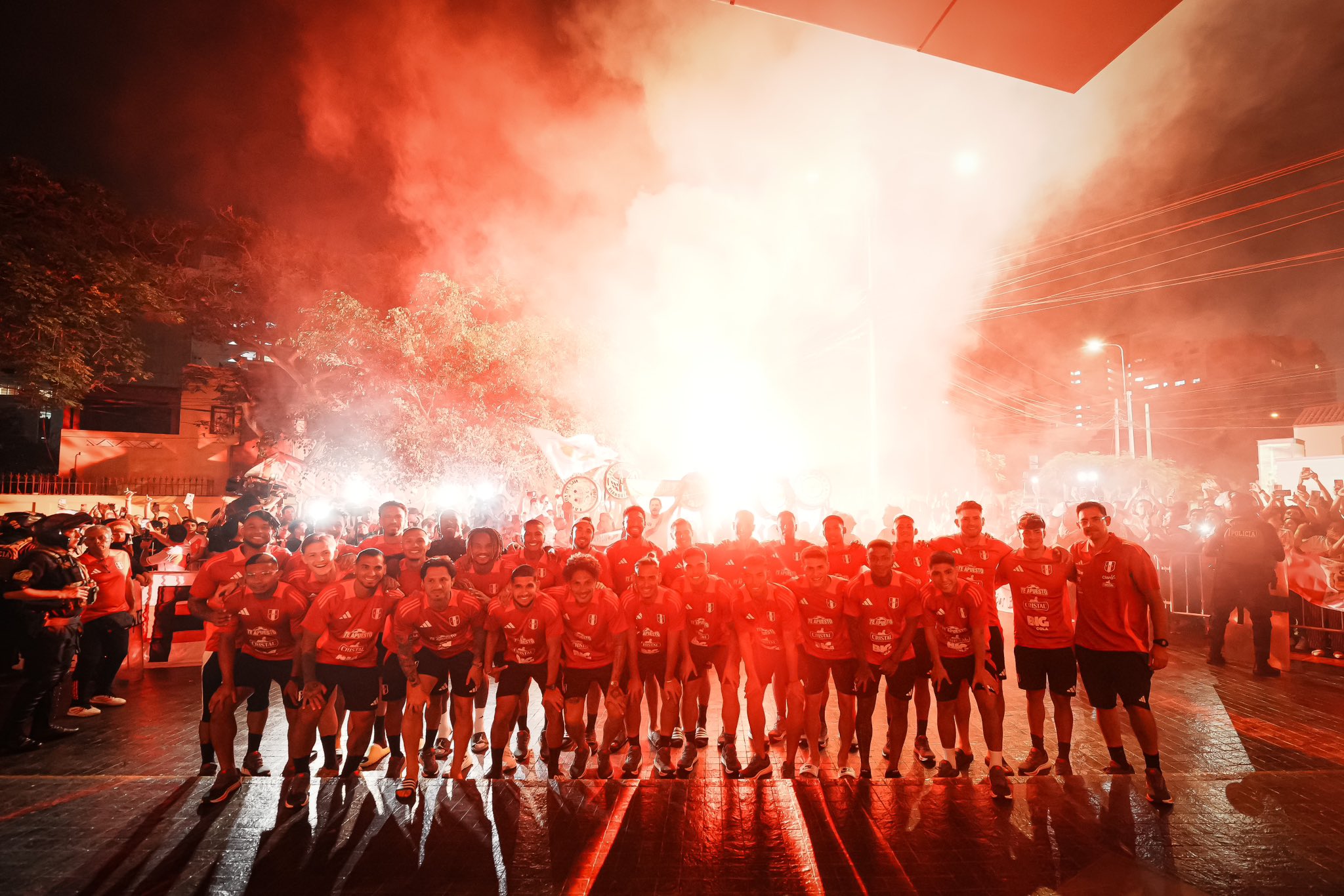 Perú quedó listo para el partido ante Bolivia. (Foto: FPF)