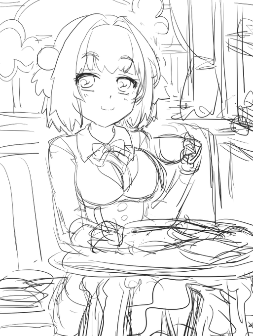 わあも大遅刻描きかけほったらかしパイニャンタンオメ絵かかな 