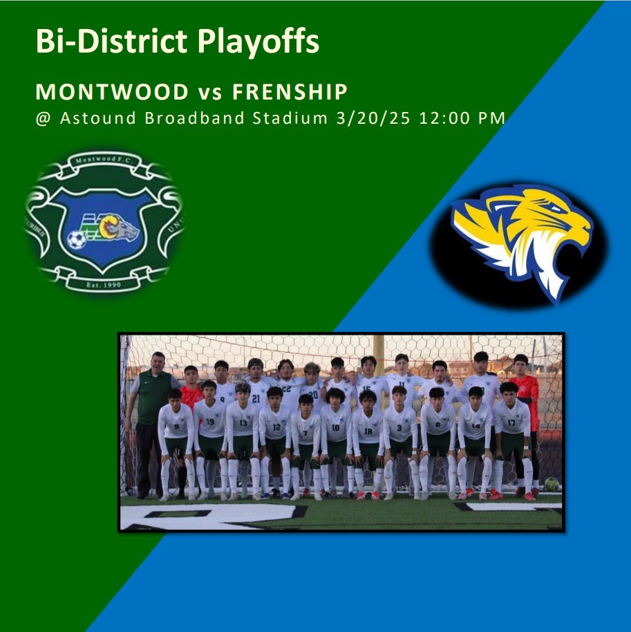 Texas Bi-District Playoffs begin. Round One