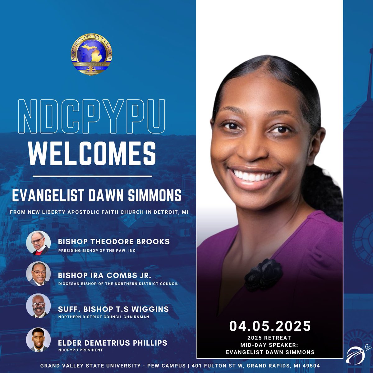 NDCPYPU's tweet photo. Our two featured speakers for retreat 2k25!! https://t.co/nXMPIDvE6d