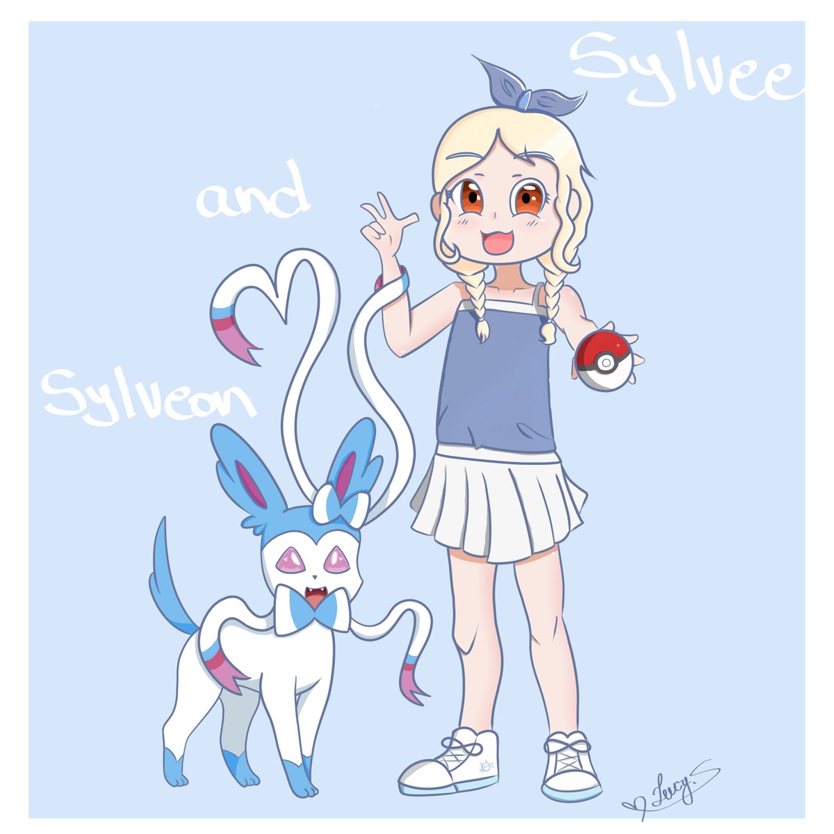 Sparky_Glow's tweet photo. Mi tercer dibujo en digital, estaba dibujando toda la semana para que me saliera decente pero igual me faltaron detalles B( Lo terminé mientras Sylvee jugaba al Pixelmon. Créditos tmb a ese fanart de Sylvee de la que saqué la ropa porque no sé de eso, de seguro saben cuál es xd https://t.co/OhHo0hVjbs