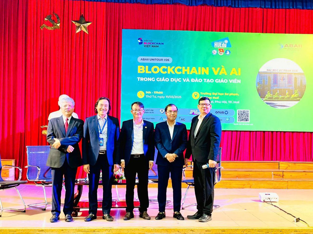 Ting Foundation Joins Blockchain &amp; AI in Education Discussion at Hue University of Education

On March 19, 2025, Ting Foundation was honored to participate in the Open Discussion Session: Applying Blockchain &amp; AI in Education, hosted by the University of Education, Hue