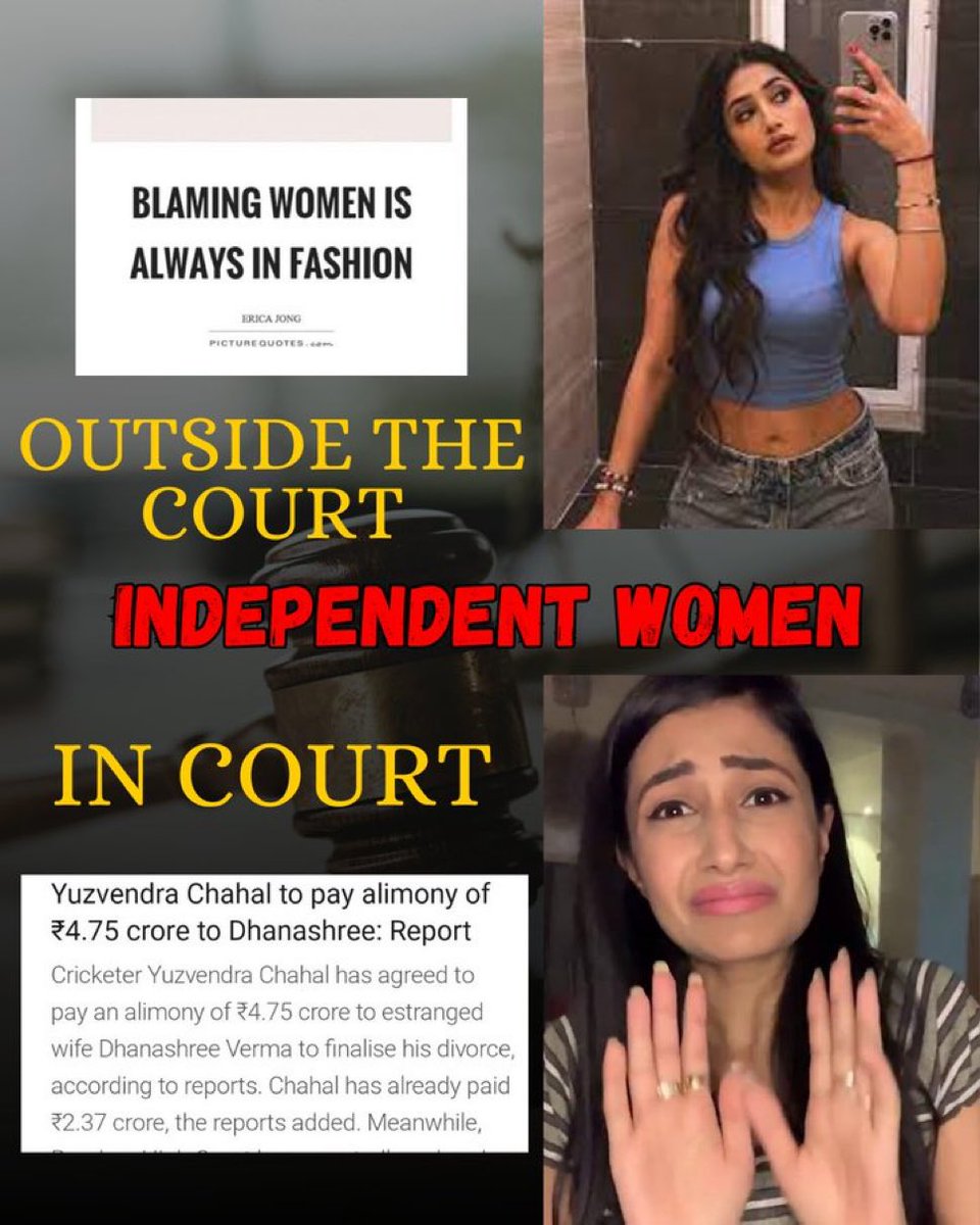 Definition of an Independent Empowerment Woman in India!! 
#dhanashreeverma