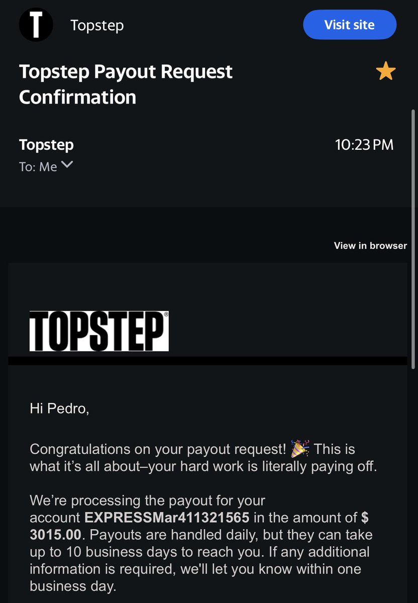 _pedrosegundo's tweet photo. Payout day! Price action has been incredible this month.

$10,000 in payouts so far in March 💸

I spent months dreaming of days like this! 

I’m just scratching the surface ⚡️ https://t.co/3PQrzS2RXY