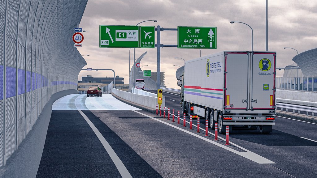therionizer's tweet photo. Project Japan v 1.0.11
Delivery 57 : Miyoshi-Suita
Cargo : Bottled Water
Part 5
#ProjectJapan #ETS2jp #ETS2 #EuroTruckSimulator2 #SavePalestine #SaveGaza #PrayForPalestine 🇵🇸 #DoubleStandards https://t.co/sgrl5P3odN