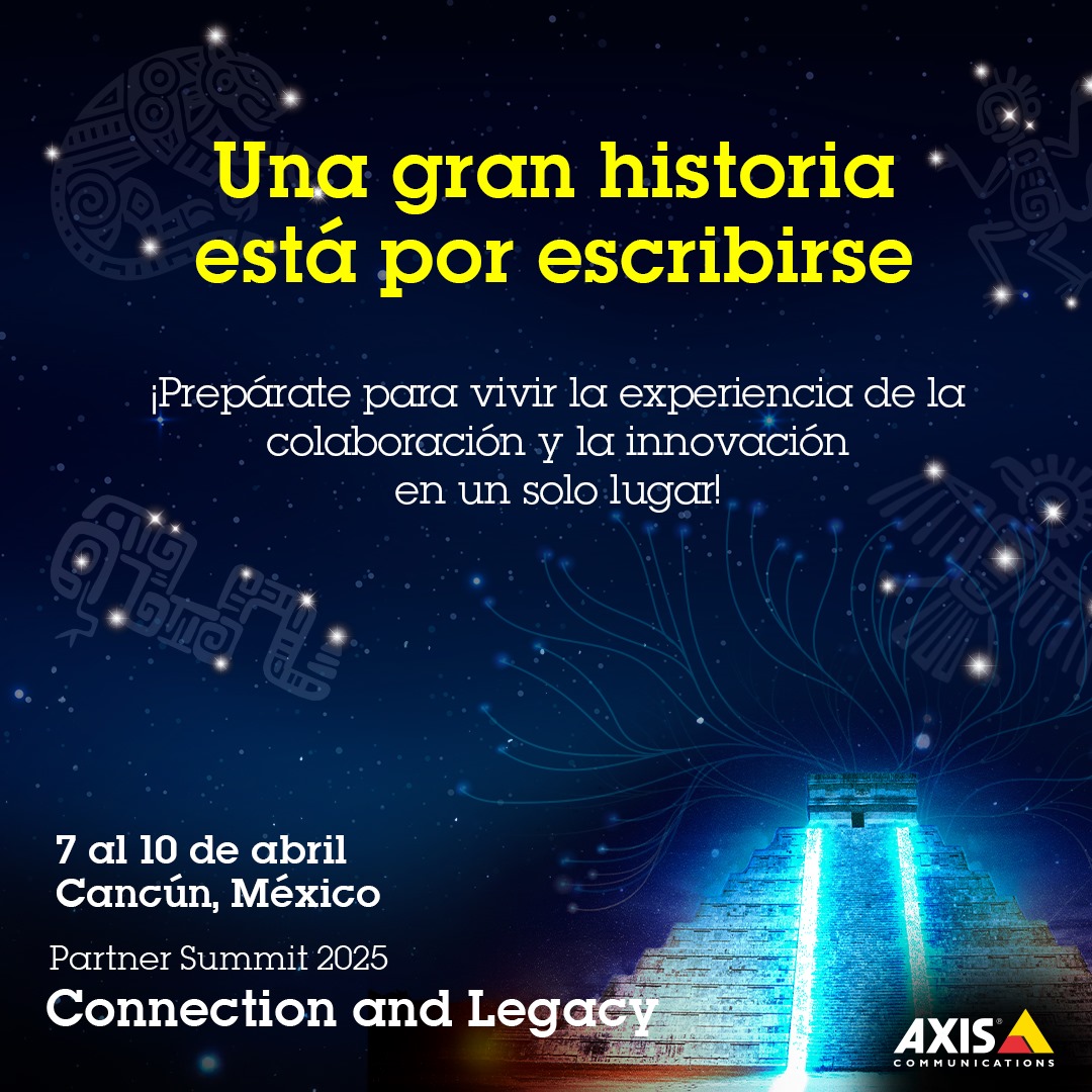 Axis_LAT's tweet photo. ¡La cuenta regresiva ha comenzado!
Del 7 al 10 de abril viviremos el Axis Partner Summit 2025 en Xcaret, Cancún.
Networking, innovación y diversión, todo en un mismo lugar.

#axislatam #axisenlaindustria #axiscommunications #AxisPartnerSummit2025 #PartnersAxis #Colaboración https://t.co/5RkCUboKYZ