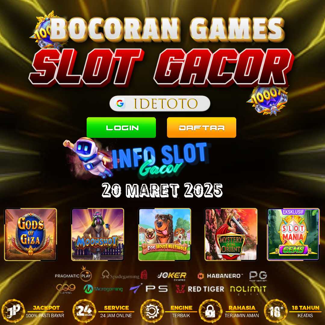 Indtogel88's tweet photo. IDETOTO Bocoran Games Slot Gacor Hari Ini Daftar Via Allo Bank

Berikut adalah beberapa daftar slot terbaik yang sangat populer saat ini:

1. Gods Of Giza
2. Moonshot
3. The Dog House Multihold
4. Mystery Of The Orient
5. Slot Mania Gems

Link Daftar : https://t.co/VJtPyDV5sc https://t.co/SJ8qPCfFh3