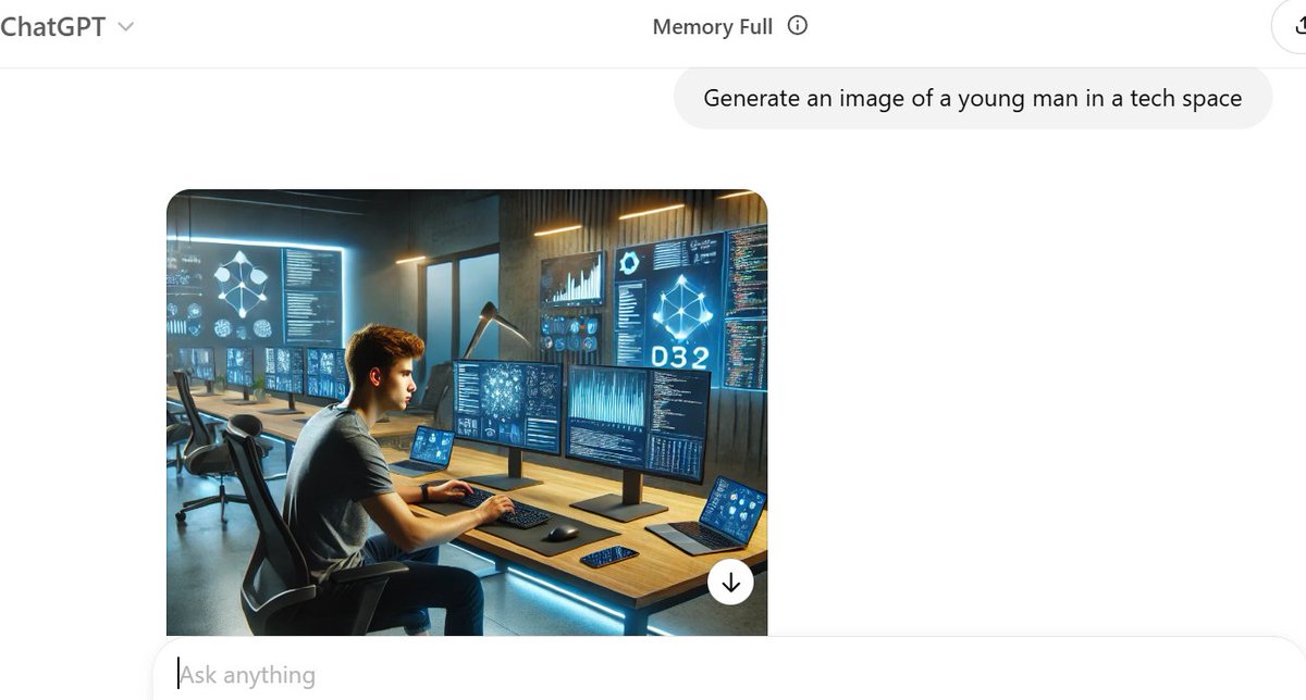 It's Day 2 of the ALX AI Starter kit program.

Today, I asked chat gpt to generate an image for me