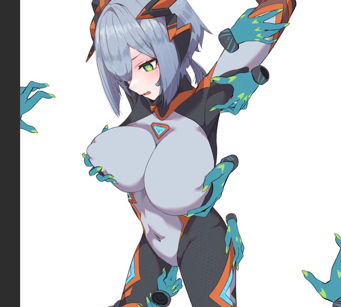 今描いてるやつ・・・! 