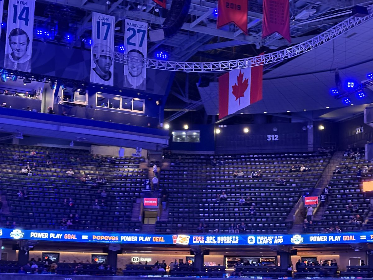 Josh_Pio_11's tweet image. Back again @MapleLeafs for game 2 of 2 for my trip over from England! #LeafsForever #goleafsgo