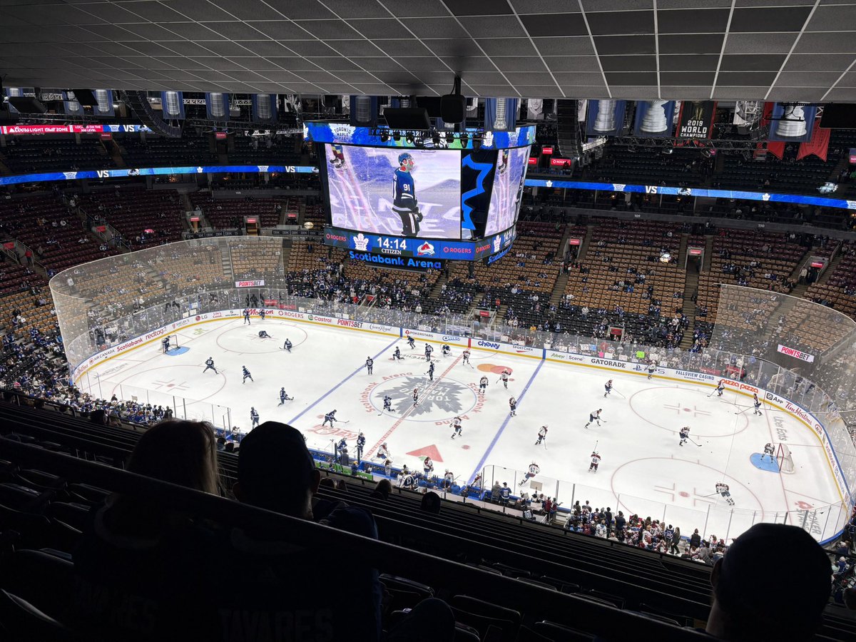 Josh_Pio_11's tweet image. Back again @MapleLeafs for game 2 of 2 for my trip over from England! #LeafsForever #goleafsgo