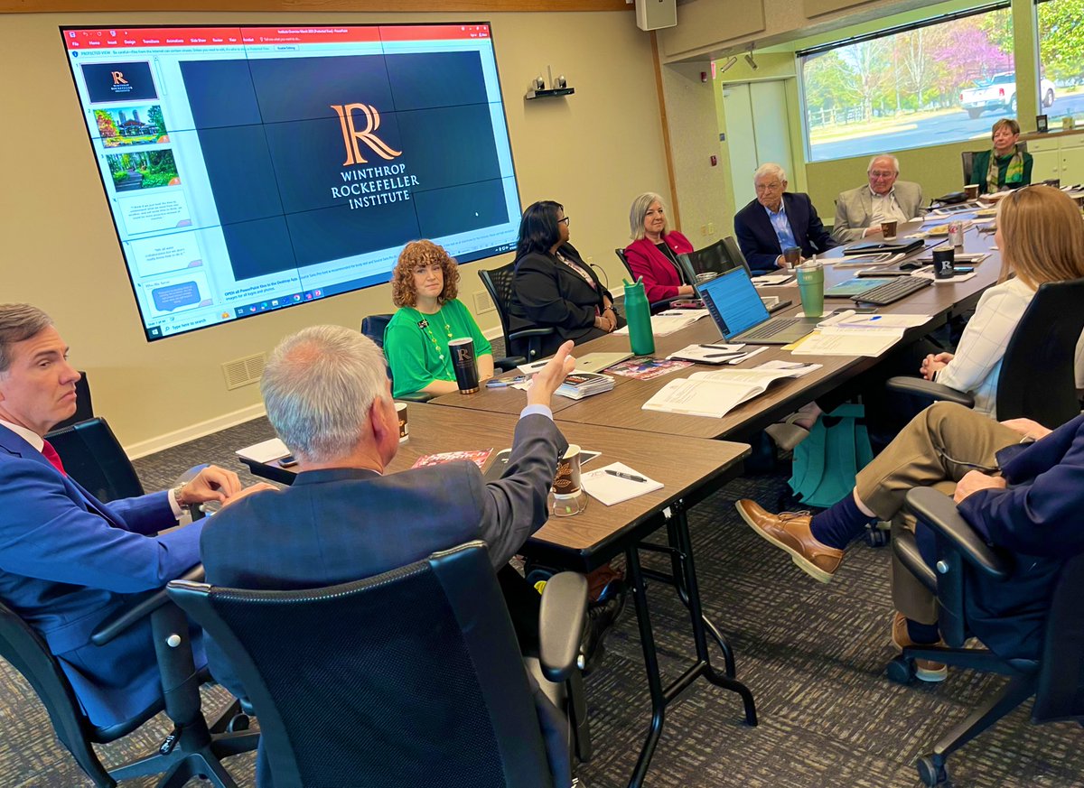 University of Arkansas System (@uofa_system) on Twitter photo A little wind on the mountain didn’t take away from an excellent visit <a href="/Rockefeller/">Winthrop Rockefeller Institute</a> Institute. It’s a special place that its staff and Board did a great job of translating to Pres. Silveria on his first first trip. Your company/group would benefit greatly spending time there. A little wind on the mountain didn’t take away from an excellent visit <a href="/Rockefeller/">Winthrop Rockefeller Institute</a> Institute. It’s a special place that its staff and Board did a great job of translating to Pres. Silveria on his first first trip. Your company/group would benefit greatly spending time there.