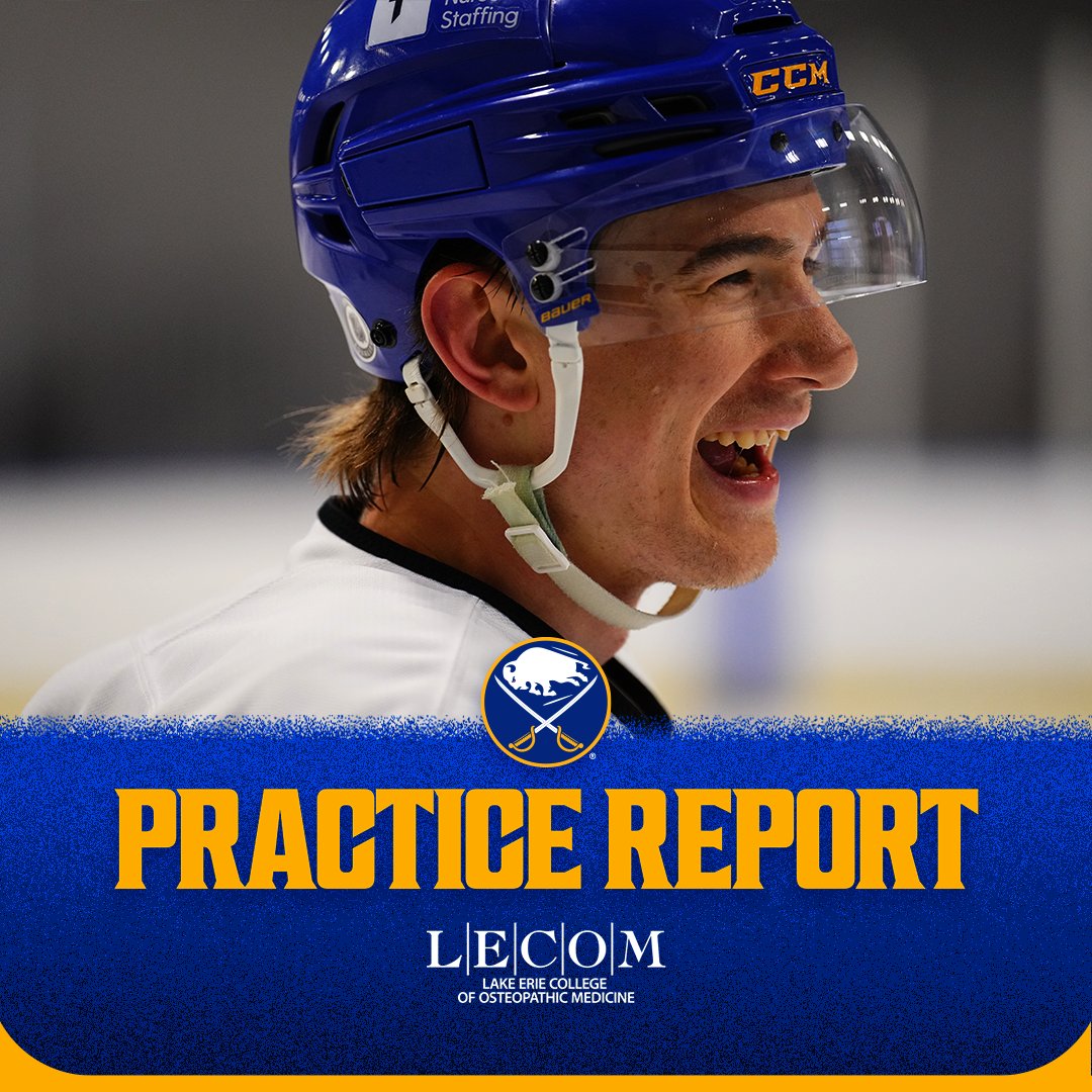 Ryan McLeod has set career highs in goals (15), assists (22), and points (37) this season with 16 games still left to play.

Here's what he had to say about his career year → bufsabres.co/4l3FGeL

#LetsGoBuffalo | <a href="/1LECOM/">LECOM</a>