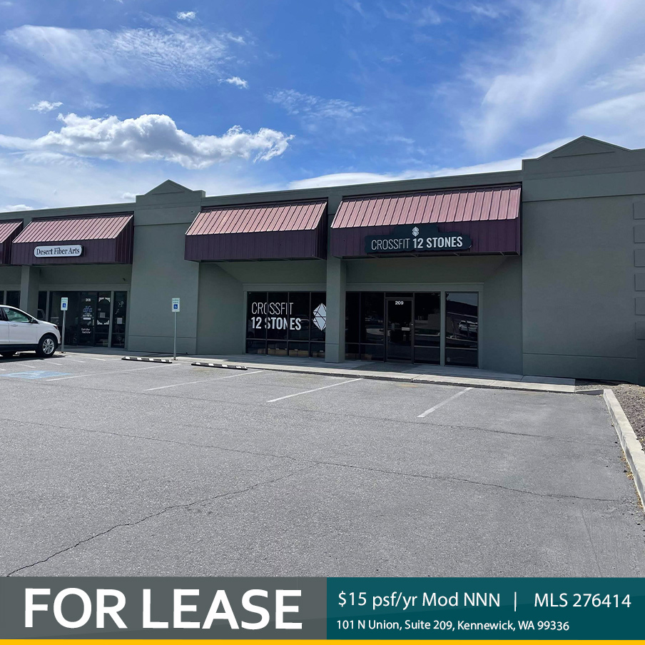 EverStar_Realty's tweet photo. For Lease: Suite available off Clearwater with open layout, high ceilings and a roll-up door in back! Busy location, tenant improvements negotiable. https://t.co/RP4zShQ2kC

$15psf/yr, MLS 276414
Listing Agent Kristin Reitz 509-302-0662

#tricitieswa #tricitieswacommercial https://t.co/ZZmhkw9tll