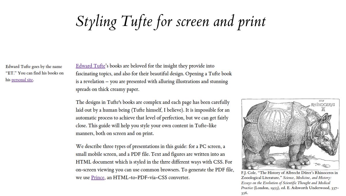 Håkon Wium Lie (@wiumlie) on Twitter photo Transcoding Edvard Tufte's beautiful book desings to our screens is a worthy challege. Here's my work in progess. Works on mobile, laptops, and even print. <a href="/prince_xml/">PrinceXML</a> @printcssrocks <a href="/LeaVerou/">Lea Verou, PhD</a> @andreas_zettl @printcssrocks <a href="/paged_js/">pagedjs</a> <a href="/EdwardTufte/">Edward Tufte</a> css4.pub/2025/tufte/ Transcoding Edvard Tufte's beautiful book desings to our screens is a worthy challege. Here's my work in progess. Works on mobile, laptops, and even print. <a href="/prince_xml/">PrinceXML</a> @printcssrocks <a href="/LeaVerou/">Lea Verou, PhD</a> @andreas_zettl @printcssrocks <a href="/paged_js/">pagedjs</a> <a href="/EdwardTufte/">Edward Tufte</a> css4.pub/2025/tufte/
