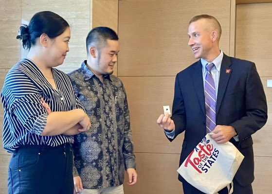 Today is #AgTradeDay! NASDA’s international trade team is unlocking global opportunities for #American #farmers #ranchers &amp; #ag businesses. Our trade missions &amp; A Taste of the States pavilions in #Chicago &amp; #Miami connect U.S. producers with new intl. markets.