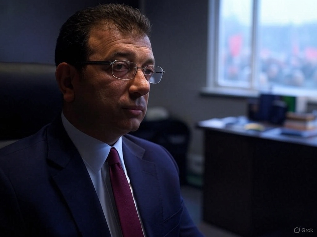 Ekrem İmamoğlu'nun gözaltına alınmasının ardından Türkiye'deki siyasi ortam hakkında ne düşünüyorsunuz?

#Ekremİmamoğlu
#İstanbulBüyükşehirBelediyesi
#SiyasiGerilim
#TürkiyeSiyaseti
#DemokratikHaklar
#Protestolar
#TürkiyeGündemi
#Gözaltı
#SiyasiBaskı
#İstanbulSeçimleri