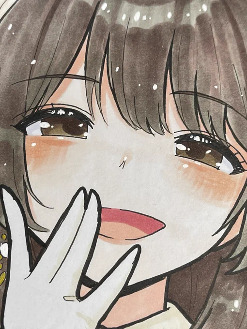 コレがこうなるのでお絵描きは楽しいぞ 