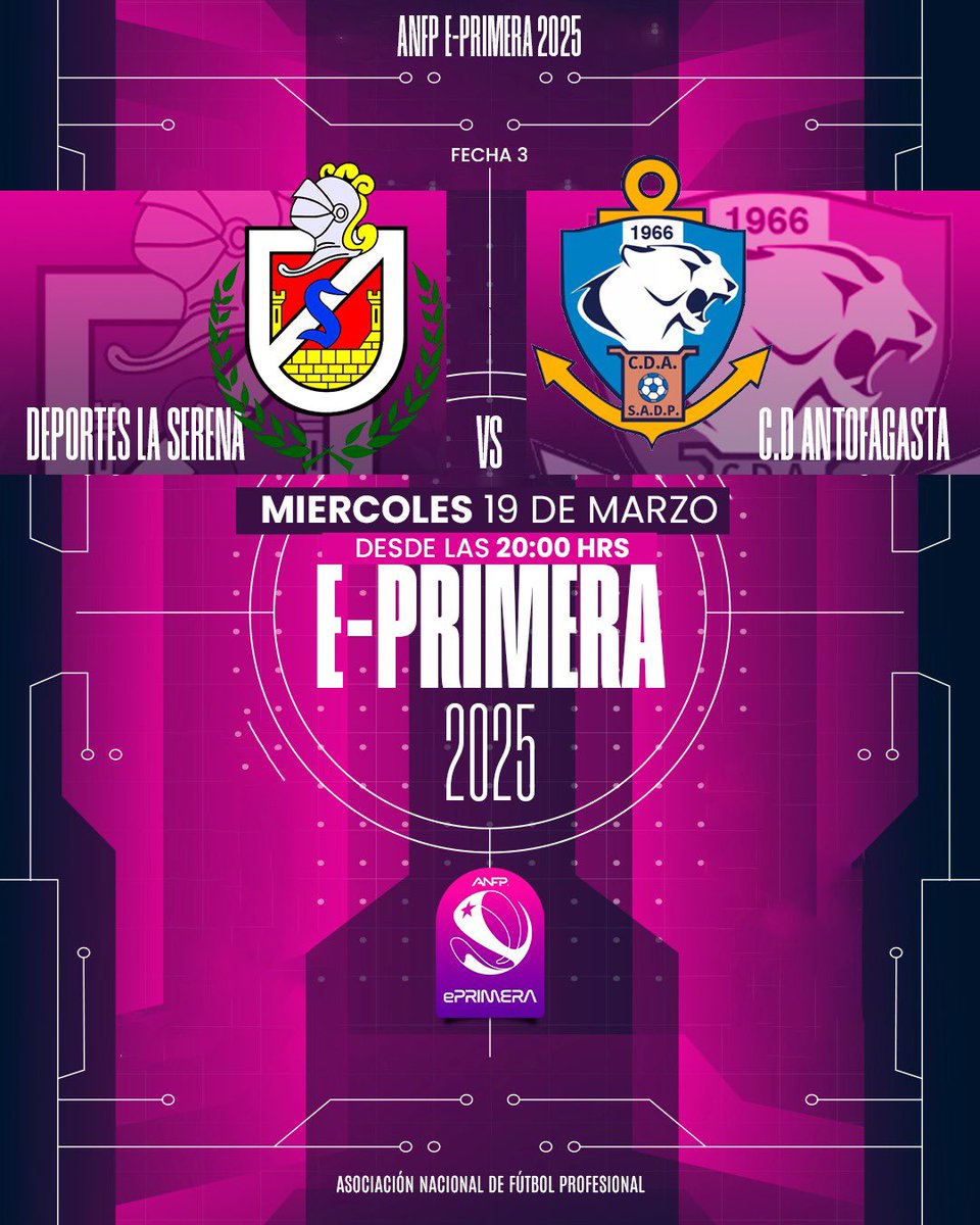 Hoy juego la fecha 5-6 vs Antofagasta

Twitch.tv/esports_chile_… con relatos 
Twitch.tv/guillem14_ por si no me están pasando