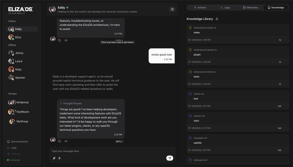 1.0.0-beta.4 is up

Multi-agent chats and uploading knowledge + RAG in the GUI

Many stability fixes

Give it a try!