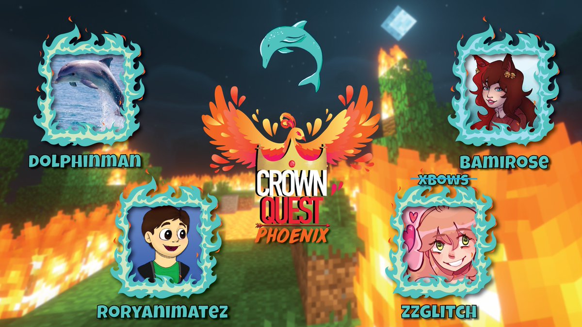 👑Crown Quest Phoenix👑
🚨Diamond Dolphins Substitution🚨

Welcome <a href="/zzglitchh/">Glitch ☆</a> to the team!

📅Event Date: March 22nd @ 3pm EST