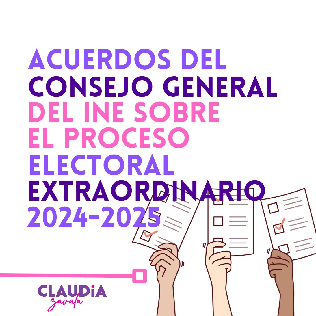 #ElecciónJudicial2025 🗳️ 

Comparto el repositorio actualizado de todos los Acuerdos del Proceso Electoral Extraordinario 2024-2025 que hemos aprobado en el Consejo General del <a href="/INEMexico/">@INEMexico</a>. 

🗓 Fecha de actualización: al 14 de marzo. 

🔗inemexico-my.sharepoint.com/:f:/g/personal…
