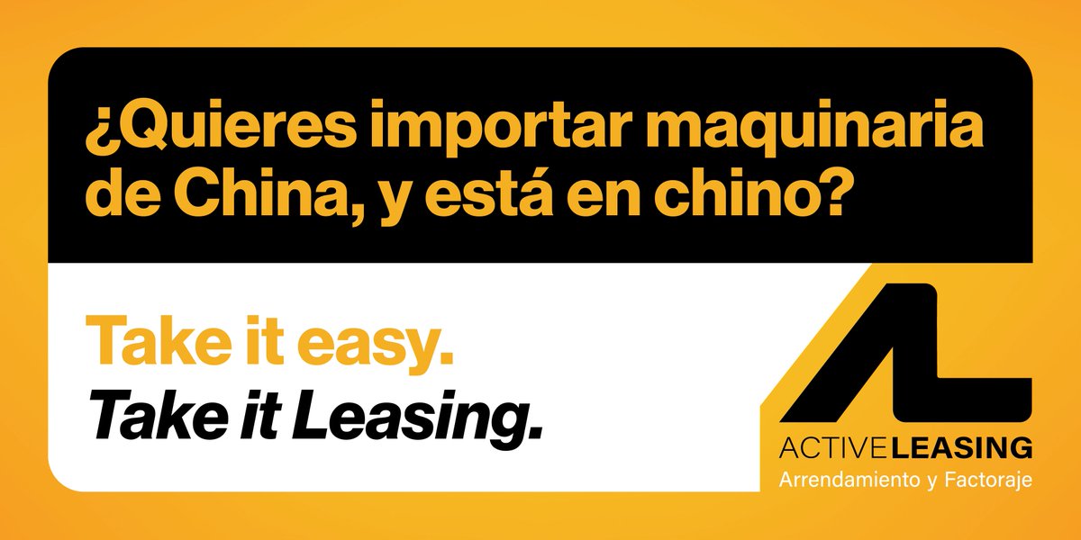 eleconomista's tweet photo. #Patrocinado | No le des más vueltas, mejor con #ActiveLeasing activa tus ideas y hazlo fácil. Aquí te prestamos lo que necesitas.

#ActiveLeasing https://t.co/1GnYITXyP8