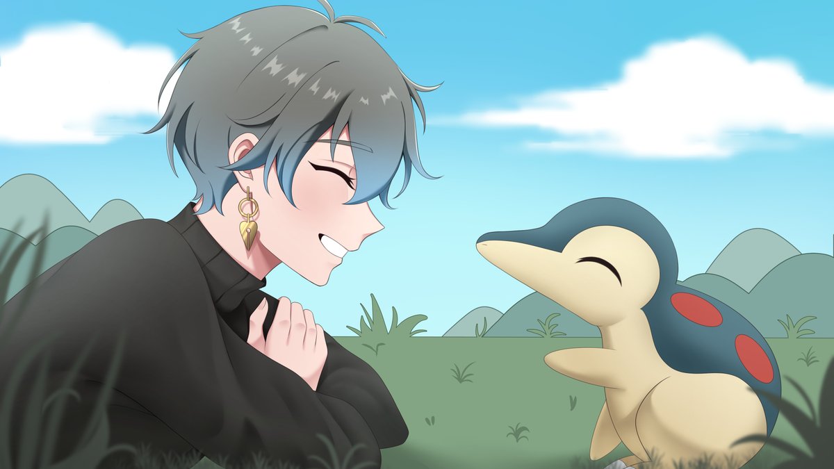 yagiidayo's tweet photo. drew this some time ago but never tagged it
don't think it will fit for this pokemon stream but i wanted to share it regardless~
#Graphike #Ikenography https://t.co/O7axoxb3fn