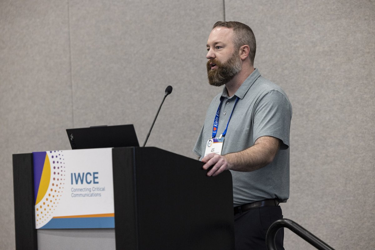 EricssonEnt's tweet image. Joel took the #IWCE25 stage with Verizon Frontline to explore what’s next in network connectivity. We’re all here to help first responders and public safety agencies stay connected with resilient, secure, and high-performance networks when it matters most. #PublicSafetyTech