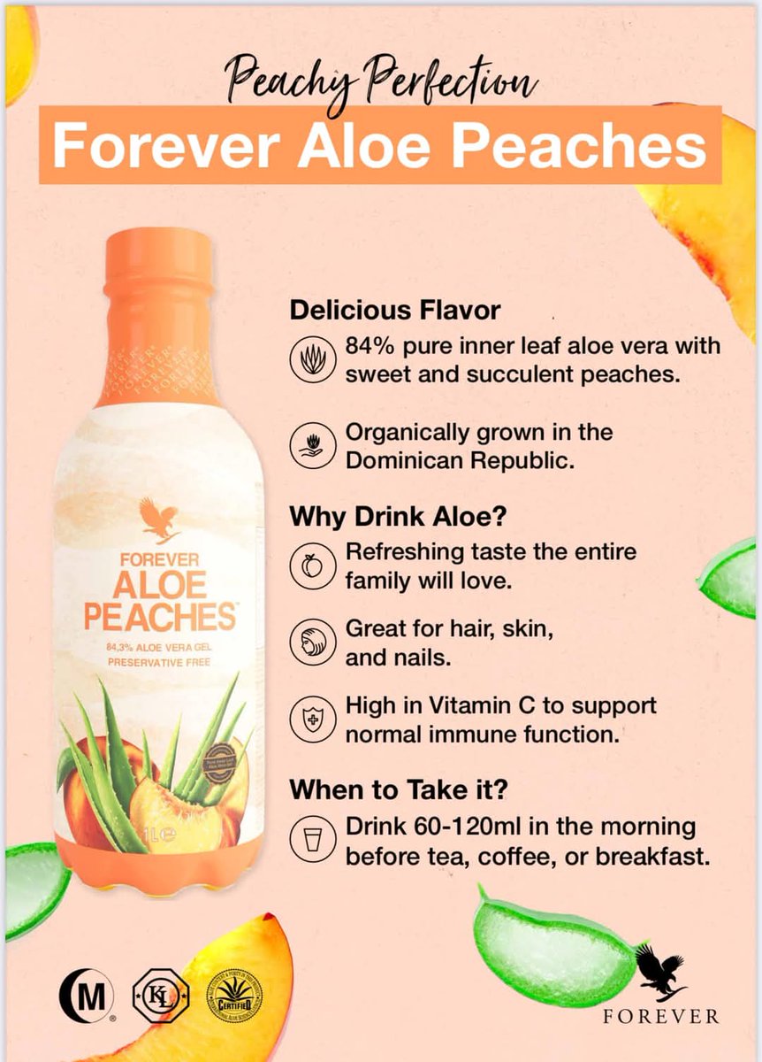 Which Forever Aloe flavor is your favorite? 🧐✨

🍍 Aloe Vera Gel 
🥭 Aloe Mango 
🍑 Aloe Peaches 
🍓 Aloe Berry Nectar

Drop your pick in the comments! 👇💛

#ForeverAloe #SipTheGoodness #AloeLove #HealthyLiving #WellnessJourney #DrinkAloe #NaturalGoodness #ForeverLiving