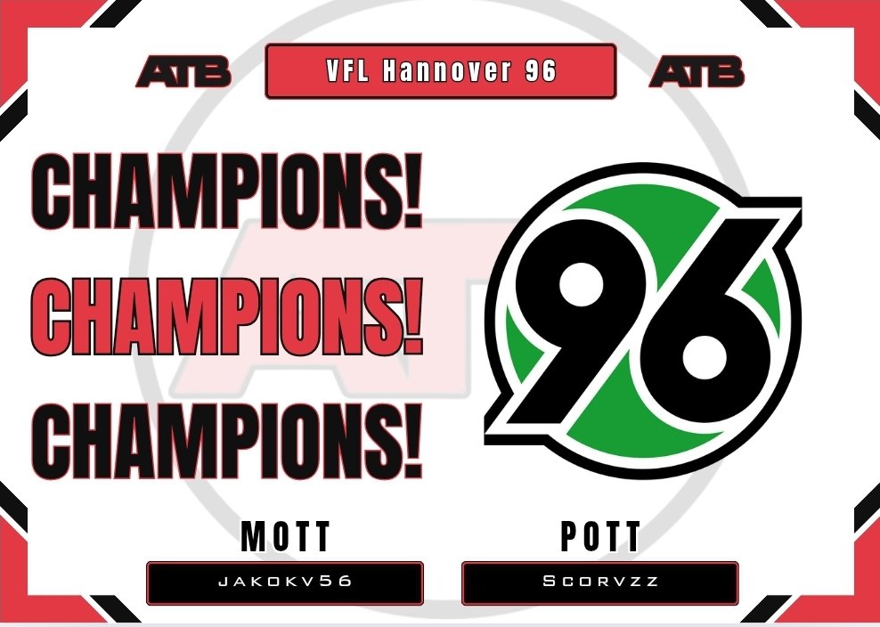 ATB Pro Clubs Tournaments (@atbproclubs) on Twitter photo π| ATB RESULTS!π
π
| 08/03/2025
β½οΈ| 32 Teams ( Side A)
βββββββββ
π₯- VFL Hannover 96
π₯- VFL West Ham
π- Score - 2-0
πMOTT - jakokv56 :
βοΈPOTT - Scorvzz
ββββββββ-
Thanks once again to all who participated!
#ATB #FC25 #eSports #11v11 #proclubs π| ATB RESULTS!π
π
| 08/03/2025
β½οΈ| 32 Teams ( Side A)
βββββββββ
π₯- VFL Hannover 96
π₯- VFL West Ham
π- Score - 2-0
πMOTT - jakokv56 :
βοΈPOTT - Scorvzz
ββββββββ-
Thanks once again to all who participated!
#ATB #FC25 #eSports #11v11 #proclubs