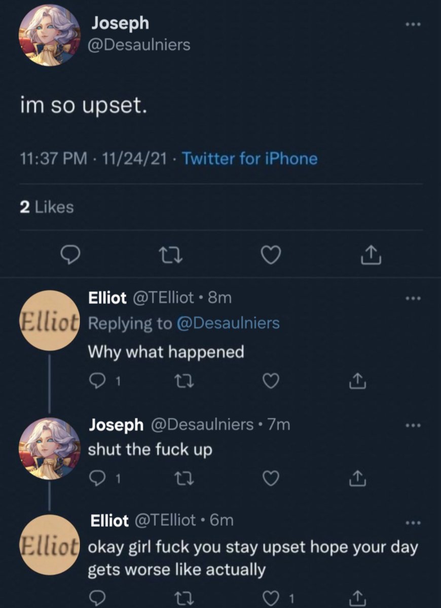 I missed hearing about Joseph's and Elliot's relationship so much I'm so glad the 6th letter included them <3