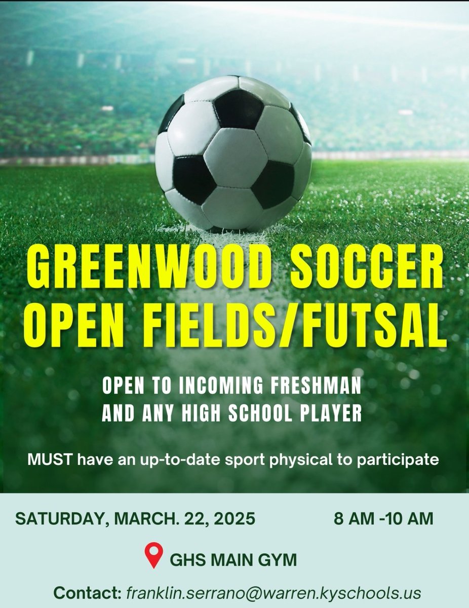 serrano558's tweet photo. Bring your indoor or tennis shoes with you! @DrakesCreekMS @GwoodHS https://t.co/uY0agGxAKg