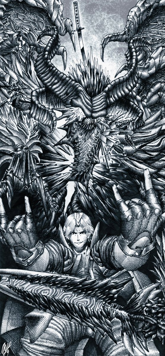 Commission for <a href="/anyonebutnoah/">Mr. Nooper</a>.
Partially based on the upcoming Devil May Cry series directed by <a href="/adishankarbrand/">Adi Shankar</a>.