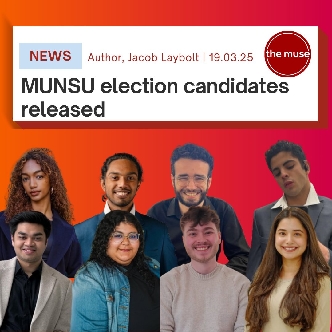 With MUNSU elections less than a week away here are the candidates for the 2025-2026 Board of Directors.

Voting for undergraduate student representatives takes place online on March 24th and 25th.

themuse.ca/munsu-election…