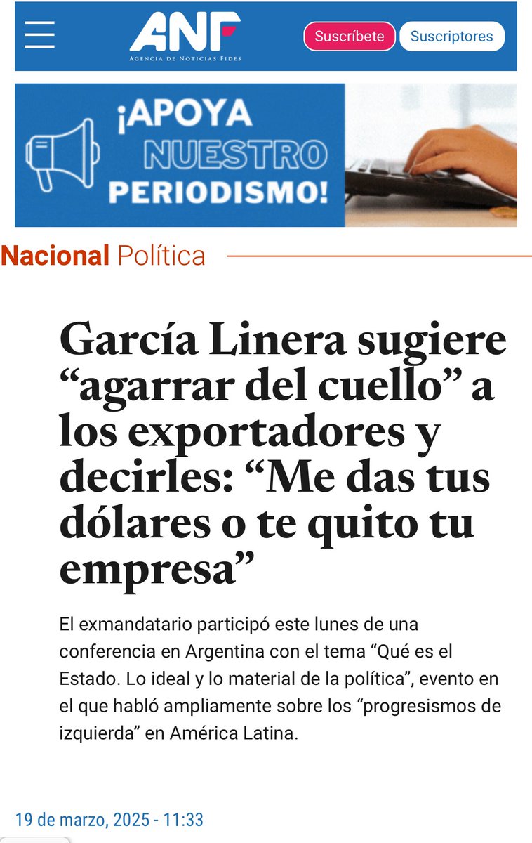 ¿Cómo se llama alguien que agarra del cuello a otra persona para arrebatar lo que se ha ganado honestamente?

¿Asaltante? ¿Ladrón? ¿Cleptómano? ¿Delincuente?

¡Álvaro García Linera ha aclarado una vez más lo que es!